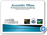 Professional Sound & Lighting